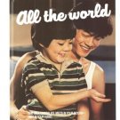 All The World Loves M&M's MM 2-page Vintage Ad 1984 Olympic Games