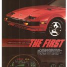 Nissan 300 ZX Major Motion 2-page Vintage Ad 1984 Olympic Games