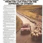 Saab 900 5-speed AC Turbo Sheep Vintage Ad 1984 Olympic Games