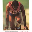 Adidas Spirit of Games Runner Vintage Ad 1984 Olympic Games
