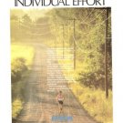 Epson Individual Effort Runner Vintage Ad 1984 Olympics