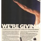 Motorola Dyna TAC Cellular Mostar  Expo Optrx 2-page Vintage Ad 1984 Olympics