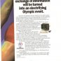 AT&T Finals Exchange of Information 2-page Vintage Ad 1984 Olympics