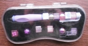 LEGO Writing System Pen Best Friends Forever BFF Girls Pink Blue
