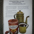 S&W Columbian Coffee Juan Valdez Vintage Ad 1968