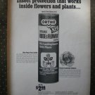 Ortho Systemic Rose Flower Care Chevron Chemical Co 1968 Vintage Ad