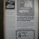 Sno Bol Toilet Bowl Cleaner Liquid Coupon 1968 Vintage Ad