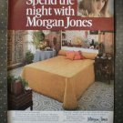 Morgan Jones Miramar Bedspread Springmaid Vintage Ad 1968