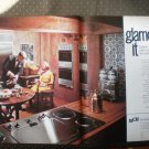 Southern California Edison Glamorize Kitchen Design Vintage Ad 1968