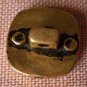 Clock Button Gold Square Small Plastic Lot 7 Watch Sewing Crafts