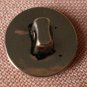 Sewing Button Round Eagle Arrow Button Silver 1.2cm Self Shank Lot 6