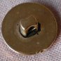 Sewing Button Round Eagle Arrow Button Gold Black 1.6cm Self Shank Lot 6
