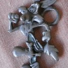 Wile E Coyote Pendant Pewter 1992 Warner Bros