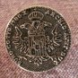 Burg Co Tyr 1780 X Archid Avst Dux Button Silver Metal Maria Theresa Thaler