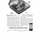 Macmillan Petroleum Corp Ring Free Motor Oil Vintage Ad 1944