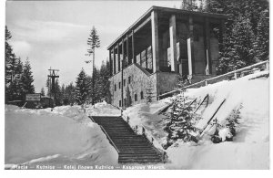 Vintage Postcard Stacja Kuznice Kasprowy Cable Car Station