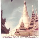 Vintage Photograph Burma Shwe Dagon Pagoda 1335 ft 1968 Myanmar
