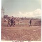 Vintage Photograph Tibetians Tibet Walking 1968