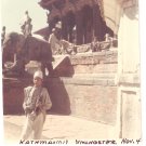 Vintage Photograph Young Man Boy Kathmandu Nepal 1968