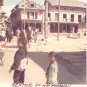 Vintage Photograph Center Kathmandu Children Walking Nepal 1968