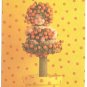 Anne Geddes Postcard 1995 Baby 605-096 Orange Tree 4x6