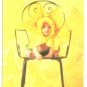 Anne Geddes Postcard 1995 Baby 605-091 Flower on Chair 4x6