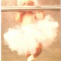 Anne Geddes Postcard 1995 605-039 Baby Girl Ballerina Tutu Bar 4x6
