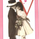 Anne Geddes Postcard 1995 605-075 V is for Valentine Baby 4x6