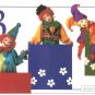 Anne Geddes Postcard 1995 605-082 3 Clown Baby 4x6