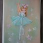 Birthday Card Sunshine Vintage Greeting 35X5179 Stationery Ballerina Ballet Girl