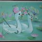 Wedding Anniversary Engagement Sunshine Vintage Greeting 35X51717 Stationery Swan