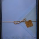 Vintage Stationery Eaton 1893 Embossed Shells Cotton Fibre Blue Box Sheets Envelopes