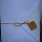 Vintage Stationery Eaton 1893 Embossed Shells Cotton Fibre Blue Box Sheets Envelopes