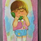Lovables Card  Vintage Greeting Friendship Love Telephone 35C3456 Happiness