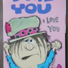 Happiness Cards Vintage Greeting Friendship I Love You 25C3436