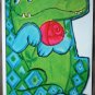 Crocodile Alligator Get Well Card Hallmark Fancifuls Vintage Greeting