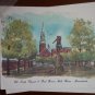 Bright of America Note Cards Vintage Lot 11 Moore House Independence Hall Old North Church