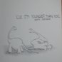 Birthday Card Vintage Roger Alan Ltd England Dinosaur Roses are Red