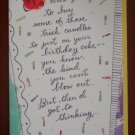 Birthday Card Trick Candles Cake Hallmark Contemporary Greeting
