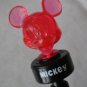 Mickey Mouse Pen Light Up Disneyland Red Black Vintage