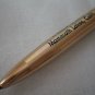 Vintage Pen Advertising Mammoth Reservation Service Calif US Pencil Co Goldtone Metal