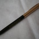 Vintage Pen Advertising Kaiser Sports Inc Merced Santa Rosa Goldtone Black