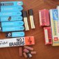 Lot Erasers Empty Box Vintage Cross Scripto Parker Sheaffer for Mechanical Pencils