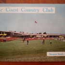 Vintage Golf Scorecard Irvine Coast Country Club Newport Beach CA Score Card