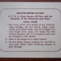 Vintage Golf Scorecard Apple Valley Country Club Bob Paluzzi 1958 Score Card