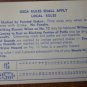 Vintage Golf Scorecard Virginia Country Club Long Beach CA score card
