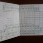 Vintage Golf Scorecard Oakmont Country Club Glendale CA score card