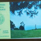 Vintage Golf Scorecard Torrey Pines Municipal Course San Diego North photo score card