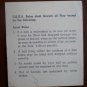 Vintage Golf Scorecard Red Hill Country Club CA score card