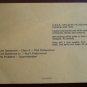 Vintage Golf Scorecard The Meadows Escondido CA score card